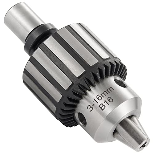 Eumtenr HD Chuck HEAVY DUTY 5/8" (16mm) Magnetic Drill Chuck with 3/4" Weldon Shank Adapter Key Type Chuck Converter Tool for Drill Press (B16) - Image 4