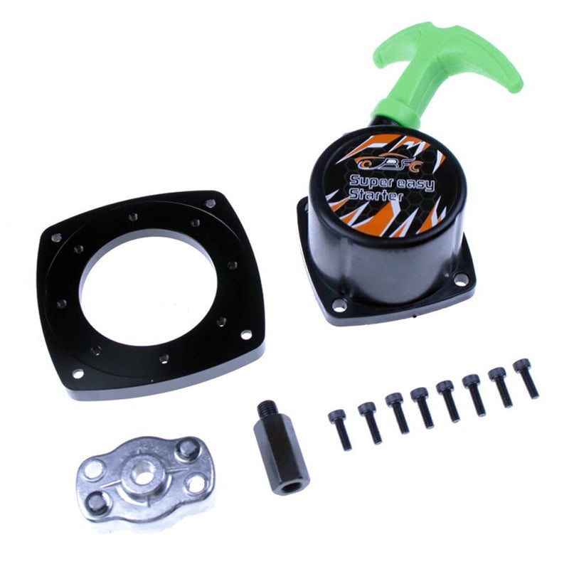 FLMLF بدء تشغيل محرك FLMLF Starter Easy سحب السحب لـ Zenoah CY 23CC 26CC 29CC و ROVAN 23-30.5CC Engine (أخضر) - Image 2