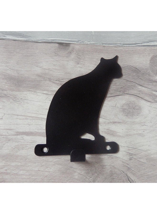Set Of Three Cat Single Hooks Keys Wall Art - Image 5