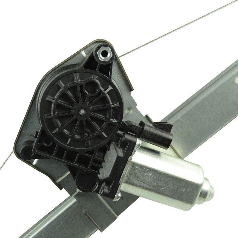 SHOWSEN 741-389 Rear Passenger Power Window Regulator with Motor for 2007-2013 GMC Sierra and Silverado - Image 3
