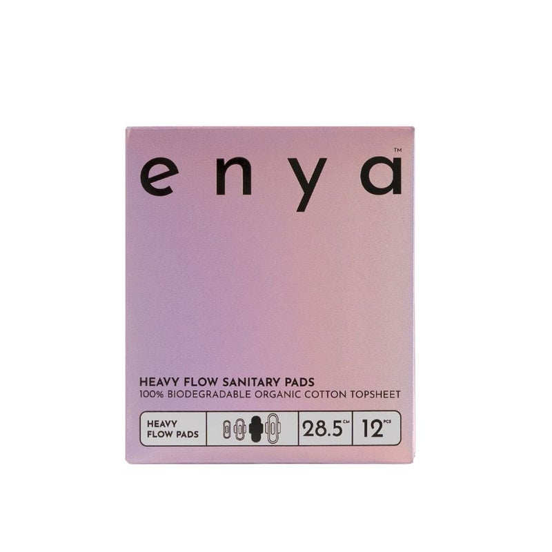 enya Heavy Flow Organic Pads - 12 pcs - Image 1