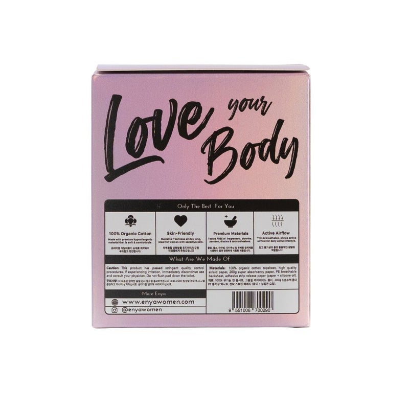enya Heavy Flow Organic Pads - 12 pcs - Image 2