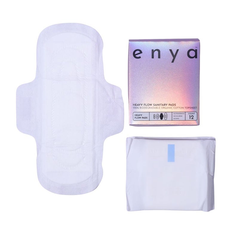enya Heavy Flow Organic Pads - 12 pcs - Image 3