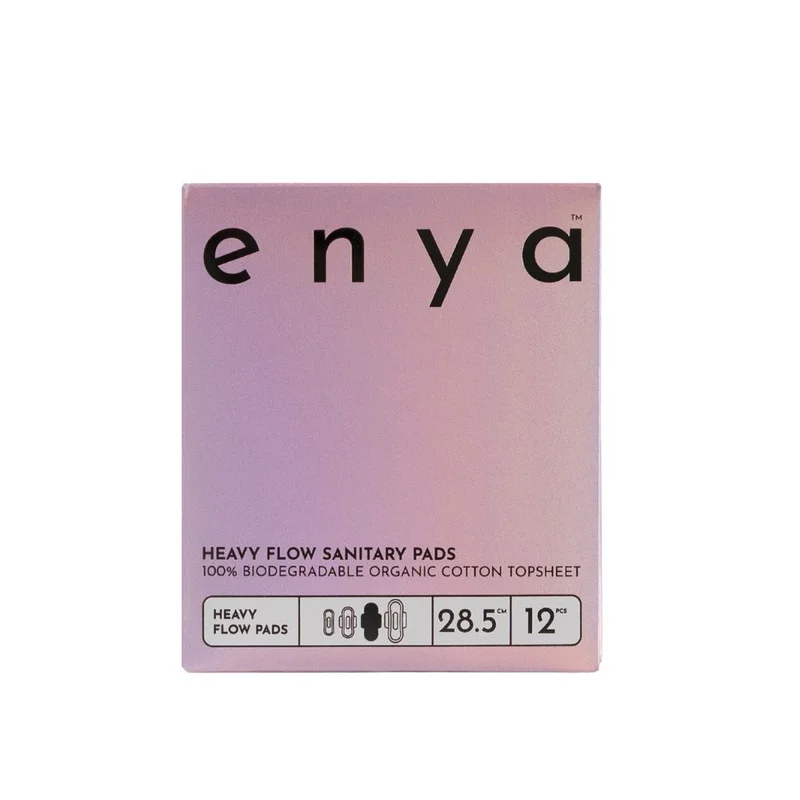 enya Heavy Flow Organic Pads - 12 pcs