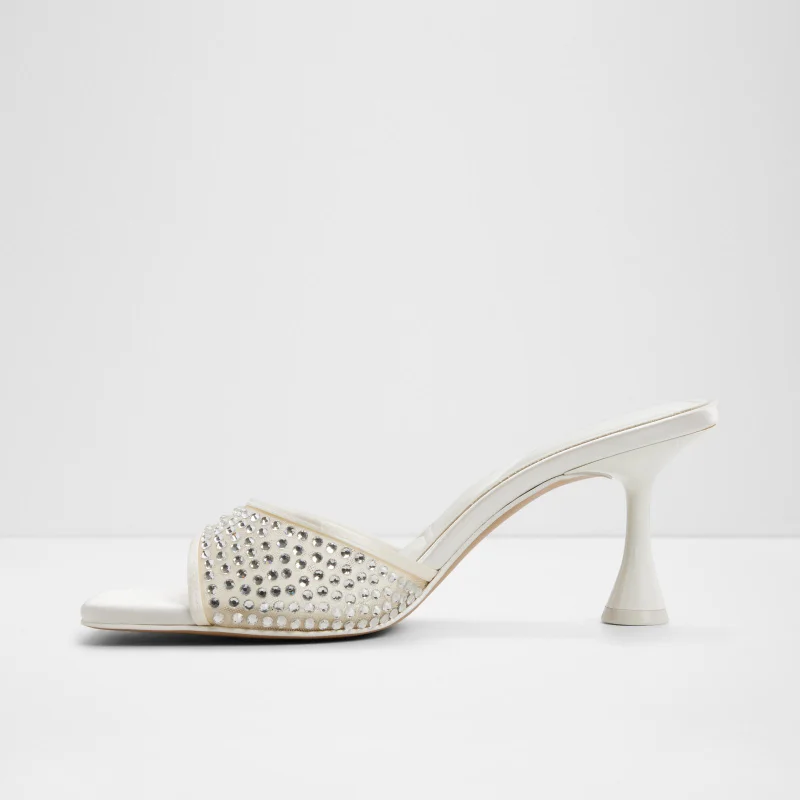 Aldo  AGATHA-IN White Women Dress Sandals for Women | Best Price UAE