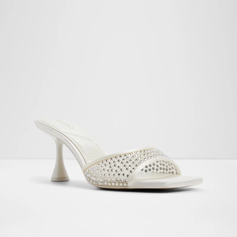 Aldo  AGATHA-IN White Women Dress Sandals for Women | Best Price UAE