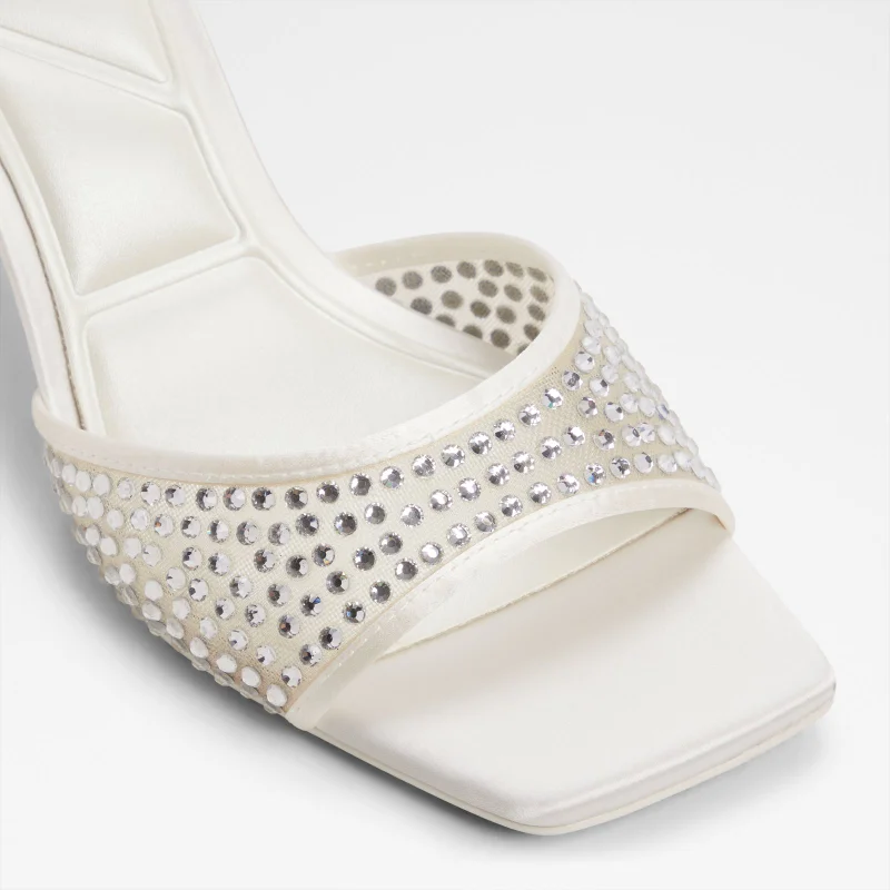 Aldo  AGATHA-IN White Women Dress Sandals for Women | Best Price UAE