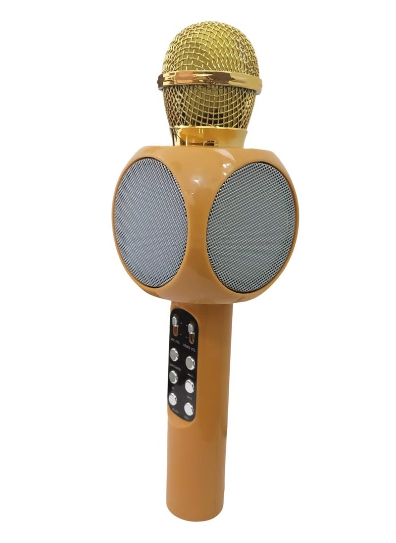 Generic - Advanced Multifunctional Wireless Bluetooth Portable Karaoke Singing Microphone Speaker - Image 1