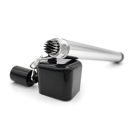 Scott Edward 2 in 1 Billiards Pool Chalk Holder Without Chalk, Portable Snooker Pool Cue Tip Pricker Tool, Billiard Cue Accessories Tool(Silvery) - Image 4