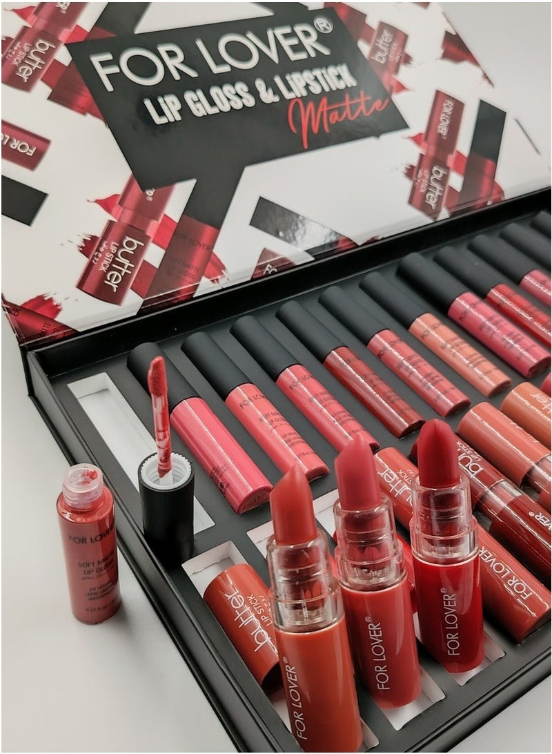 FOR LOVER Lip Gloss And Lipstick - Image 4