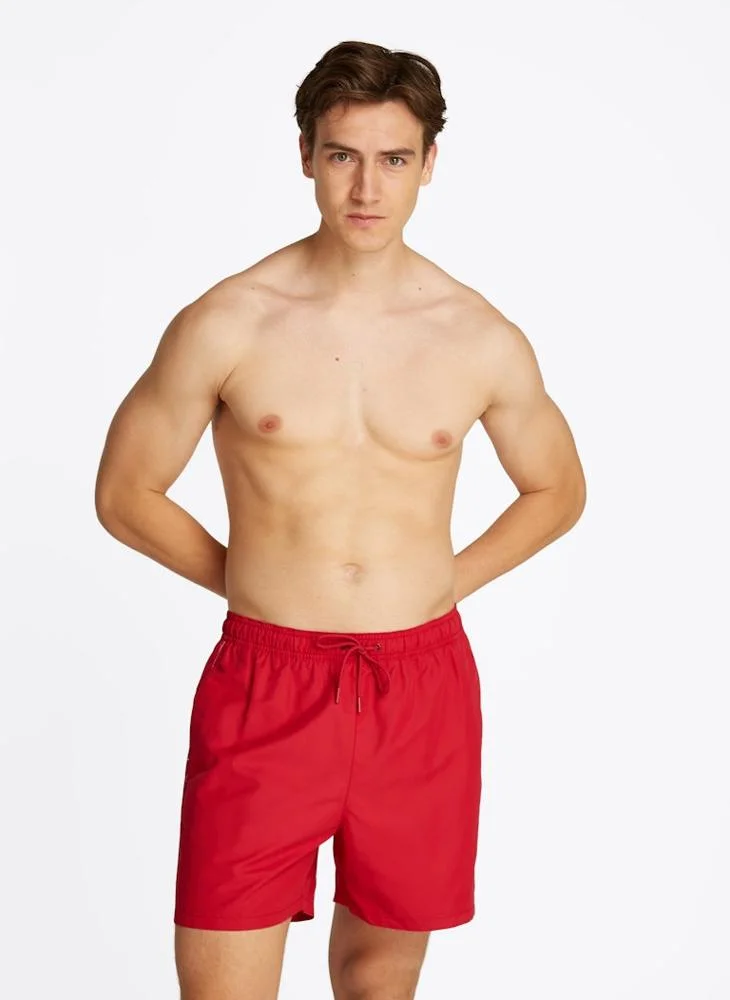 تومي هيلفيغر Essential Drawstring Swim Shorts