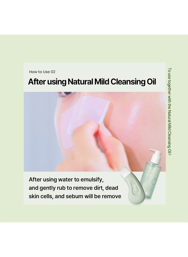 ilso - ILSO Deep Clean Master/Blackhead Remover Tool/Safe & Made from Silicon/Can be Used with Mud Cream & Cleansing Oil (Professional Blackhead Remover) - Image 1