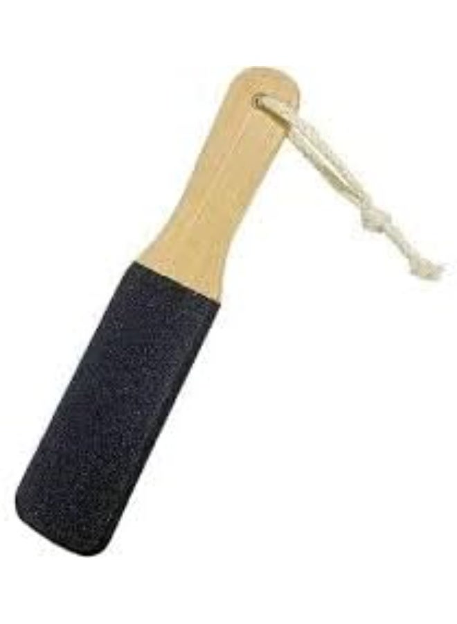 Portable Foot File Double Sided Foot File for Removing Dead and Rough Skin - Pumice Stone for Softening Cracked Feet, Heels, Elbows, Hands in Shower - Image 1