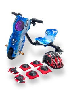 Mini electric drift scooter toy, withstands up to 50 kilograms, with 36 volt high-power pedal, 250 watts, equipped with 3 wheels and safety accessories. - pzsku/ZFC1C0632E5CC7EC0437BZ/45/_/1719707146/21020b2f-7d41-4d5c-9c81-6c2bc67d6c0b