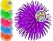 Ja-Ru JARU Googly Puffer Rubber Spike Ball 1 Unit Assorted Soft Squishy Stretchy Tentacles Colorful Fidget Toy for Kids Therapy Party Favor Supply 221631 - Image 2