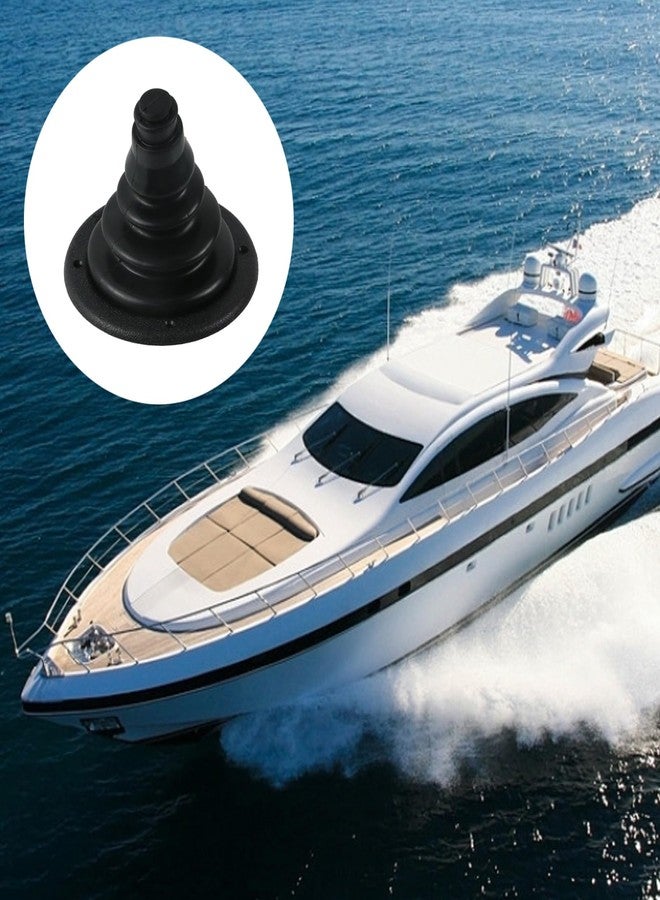 Semetall غطاء كابلات محرك قارب سيميتال، غطاء كابلات، أنابيب وقود بقطر 4.72 بوصة - أسود - Image 4