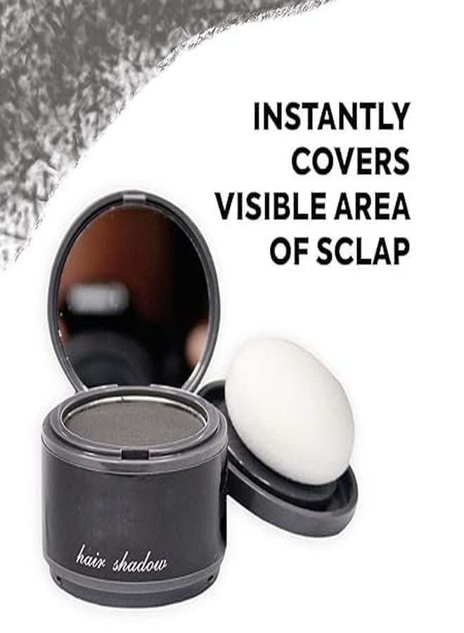 بوكسو بودرة بوكسو لتغطية جذور الشعر وإخفاء تساقط الشعر، بودرة تلوين الشعر لتغطية الشيب الفوري للرجال والنساء (أسود، 100 غرام) - Image 3