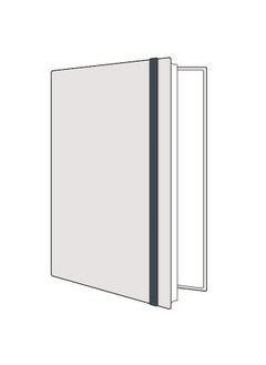 Azure (Equinoxe) Midi Lined Hardcover Journal (Elastic Band Closure)  - Image 2