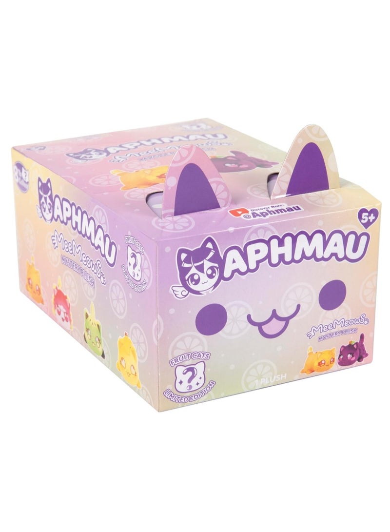 Aphmau MeeMeows Mystery Plush Fruit Cats Blind Box Collectible Toy - Image 2