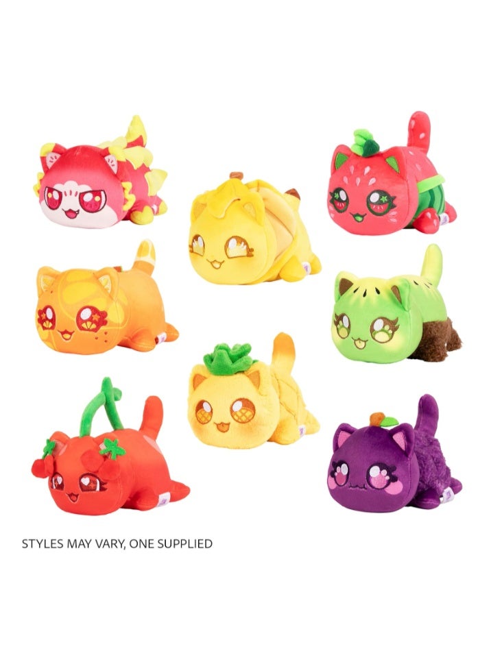 Aphmau MeeMeows Mystery Plush Fruit Cats Blind Box Collectible Toy - Image 3