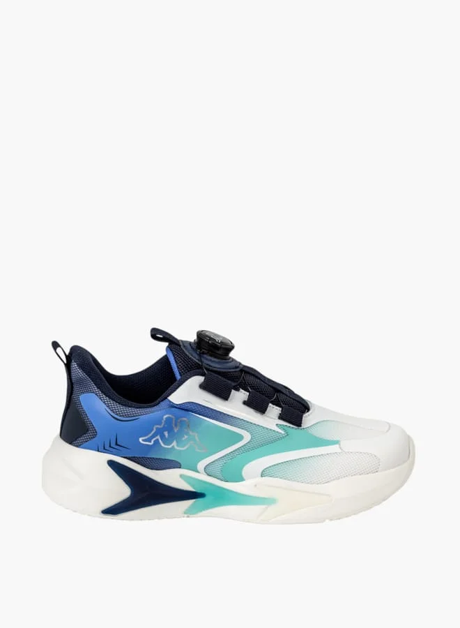Kappa Boys Panelled Sports Shoes With Rotating Buckle