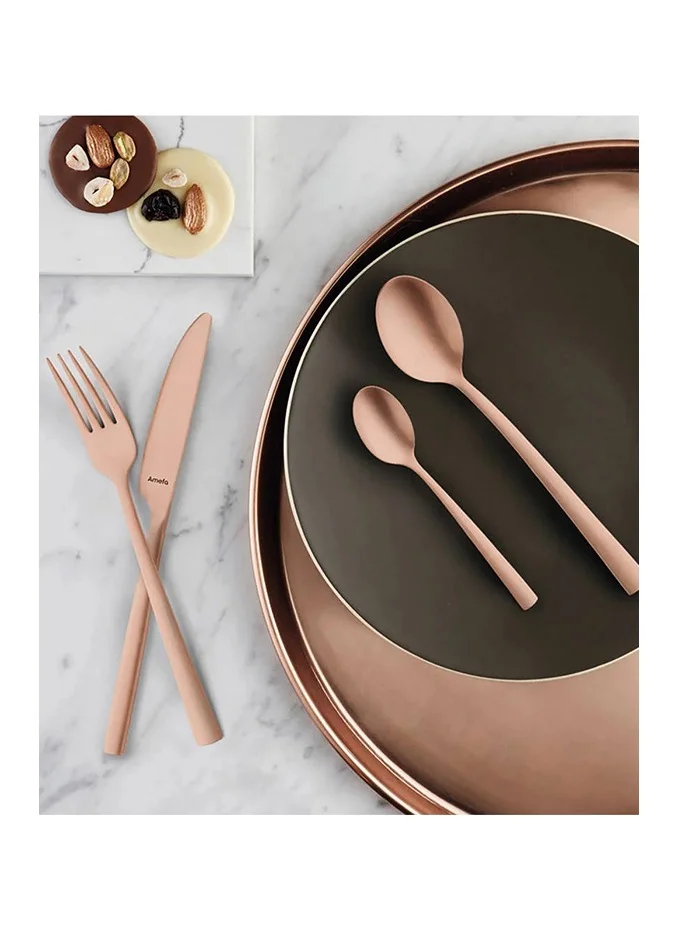 Amefa Manille PVD - 16 pcs Cutlery set Copper