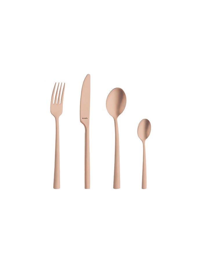 Amefa Manille PVD - 16 pcs Cutlery set Copper - Image 2