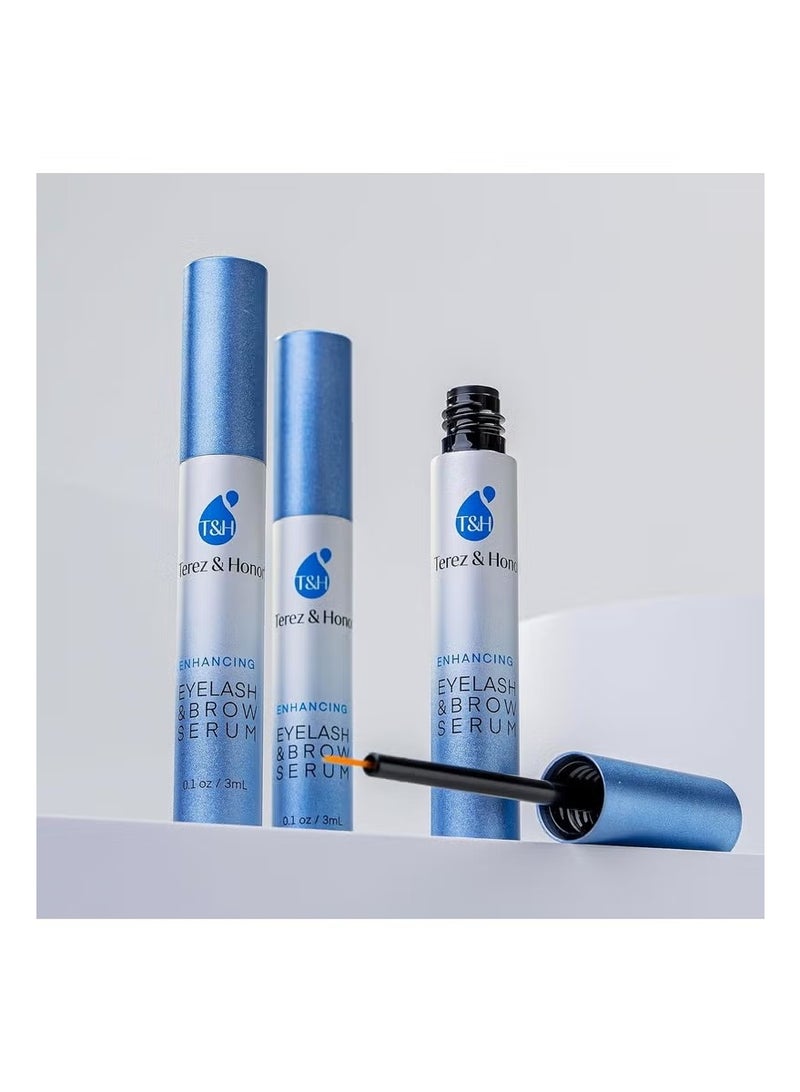 تيريز آند أونر مصل الرموش المتقدم للرموش الأكثر سمكاً وطولًا والحاببين - تنمو الرموش اللطيفة مع مضخم الحاجب (3 مل) - Image 3