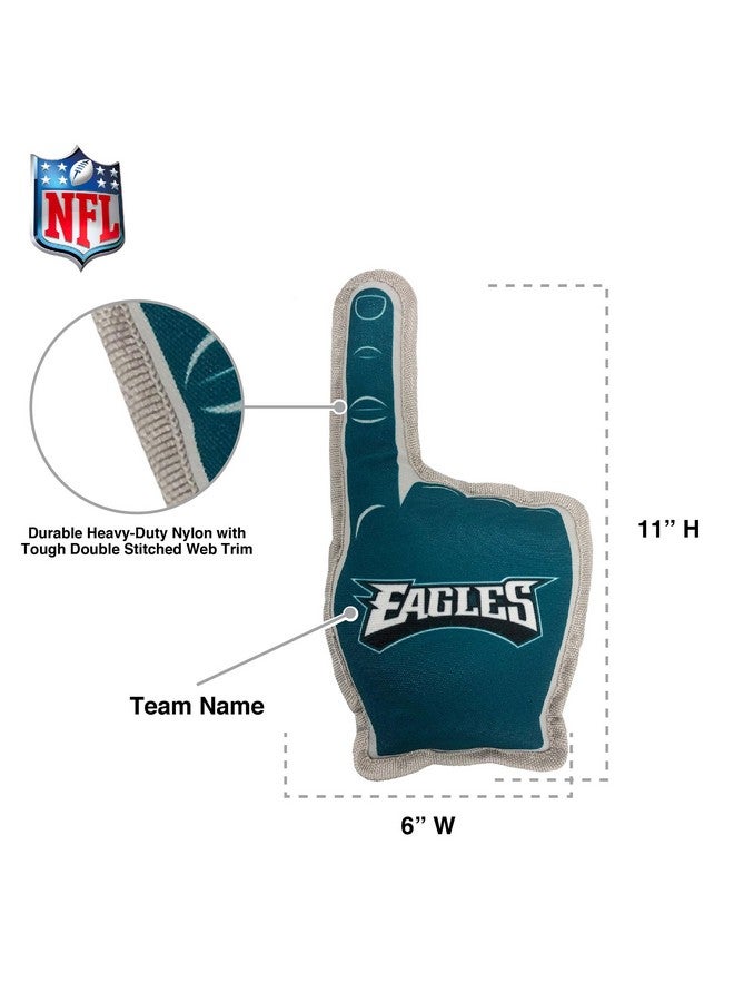 Pets First NFL Philadelphia Eagles #1 Fan Toy for Dogs & Cats. Best Tough PET Toy with Inner Squeaker - Image 5