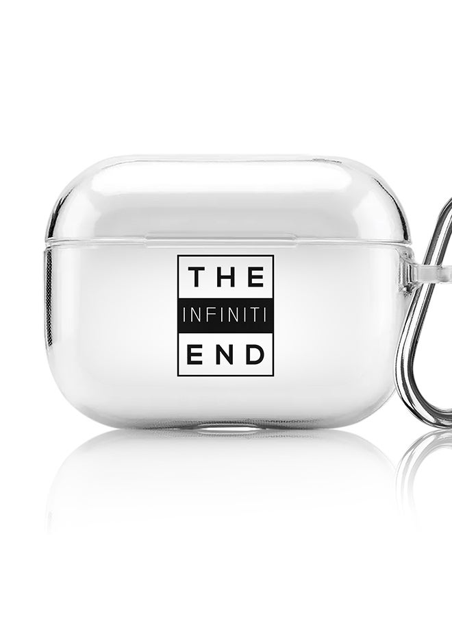 Stylizedd Classic Clear printed Case for Apple AirPods Pro 2nd Generation Thin Transparent Cover [Designed for Apple AirPods Pro 2nd Generation] - The infinite end - Image 1