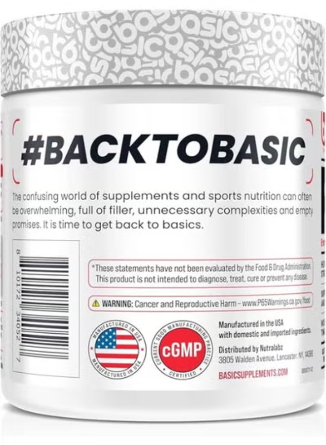 Basic Supplement Ice Pop Basic Pre Workout 240G - Image 2