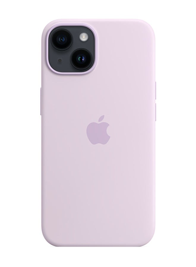 Apple iPhone 14 Silicone Case with MagSafe Lilac - Image 2