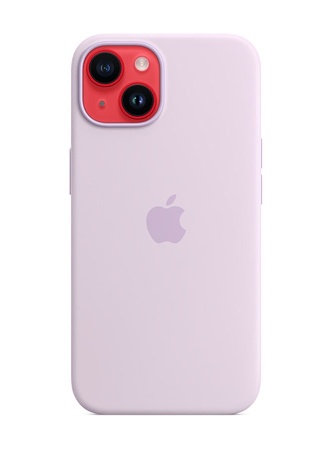 Apple iPhone 14 Silicone Case with MagSafe Lilac - Image 3