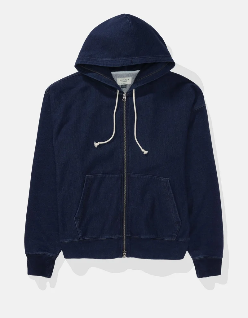 American Eagle  AE Full Zip Sweatshirt for Men | Best Price UAE