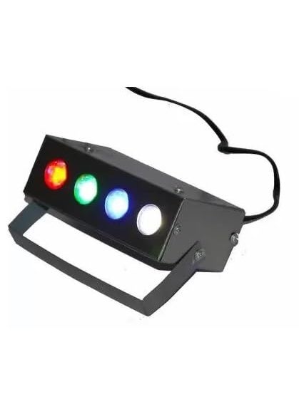 Erh India - Erh India 4 LED Disco Light RGBW Mini Laser Projector Light for Marriage Functions Laser Light for Small Area Shower Laser Light - Image 1