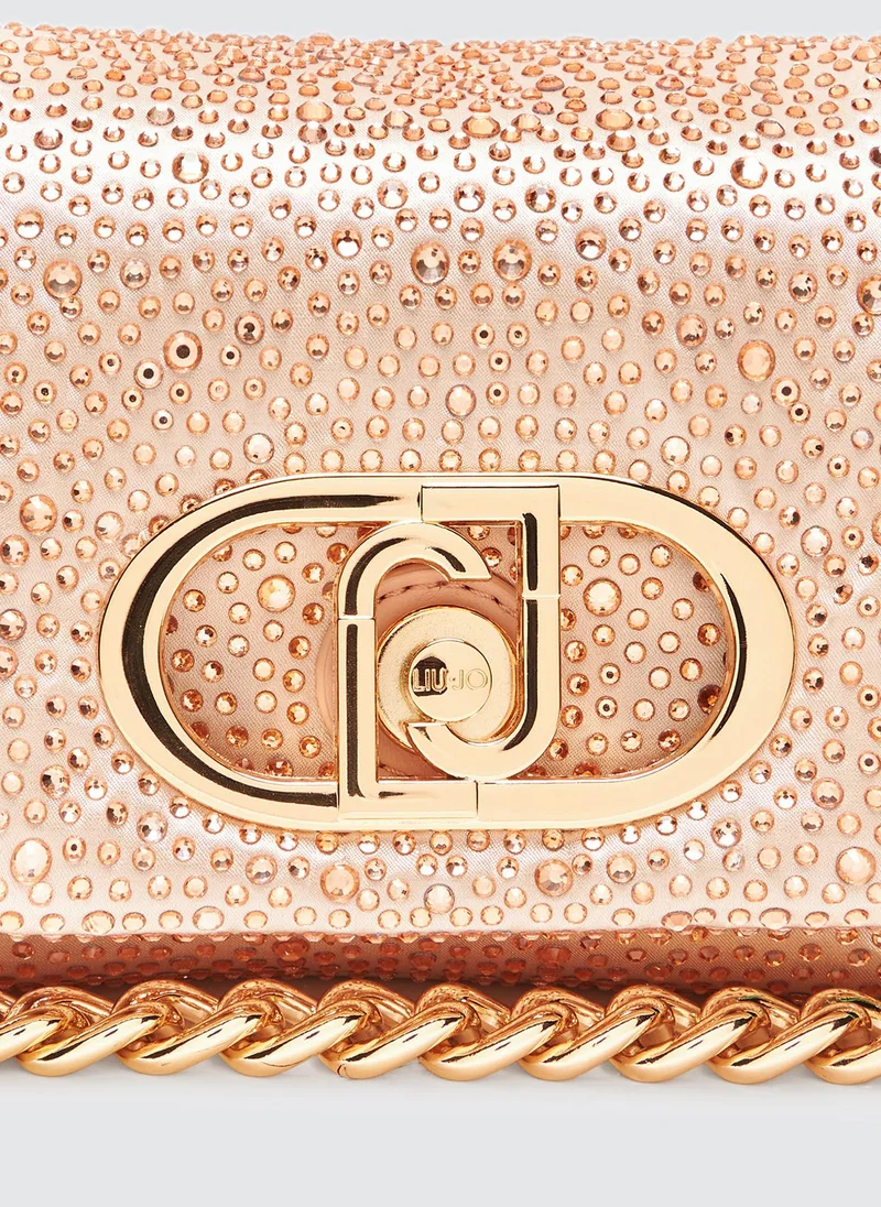 Liu Jo LaPuffy bag with rhinestones