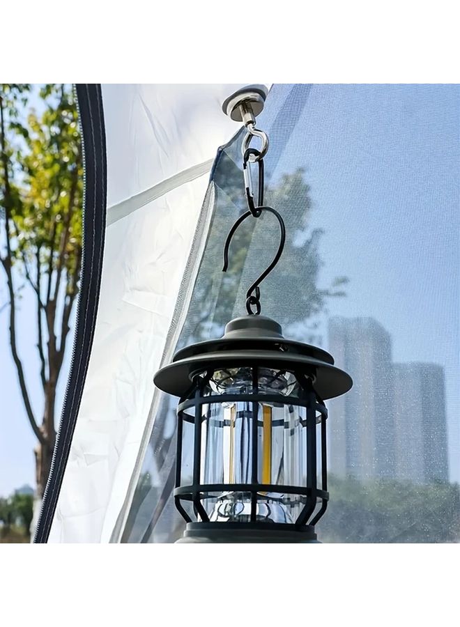 8pcs Heavy Duty Magnetic Ceiling Hooks for Outdoor Camping Tents Gear Installation - Image 3