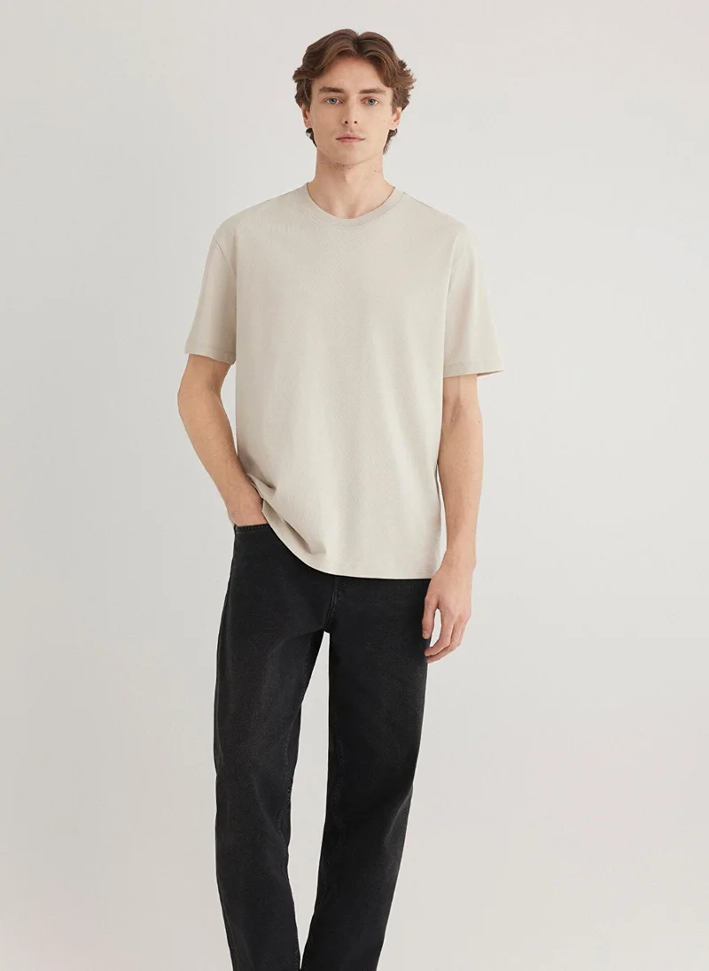 MAVI Grey Basic T-Shirt