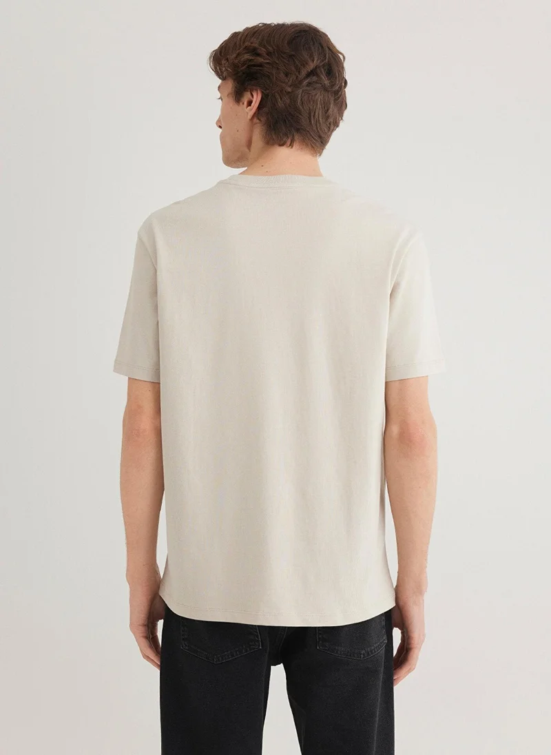 MAVI Grey Basic T-Shirt