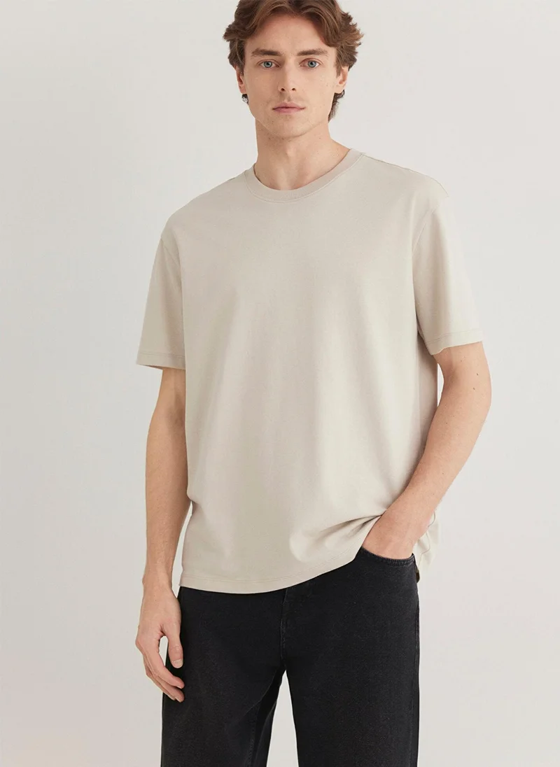 MAVI Grey Basic T-Shirt
