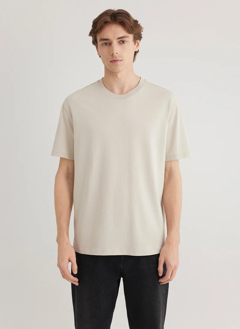 MAVI Grey Basic T-Shirt
