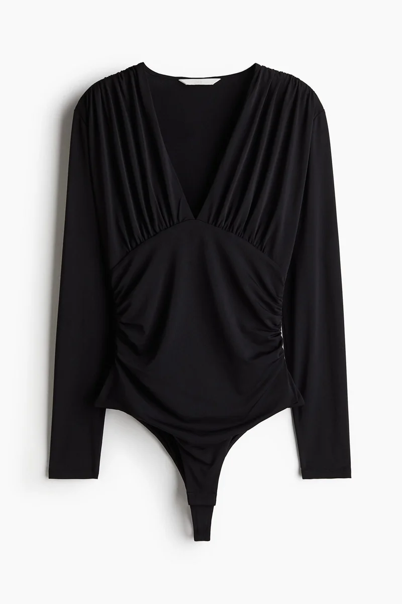 H&M Draped V-Neck Thong Body