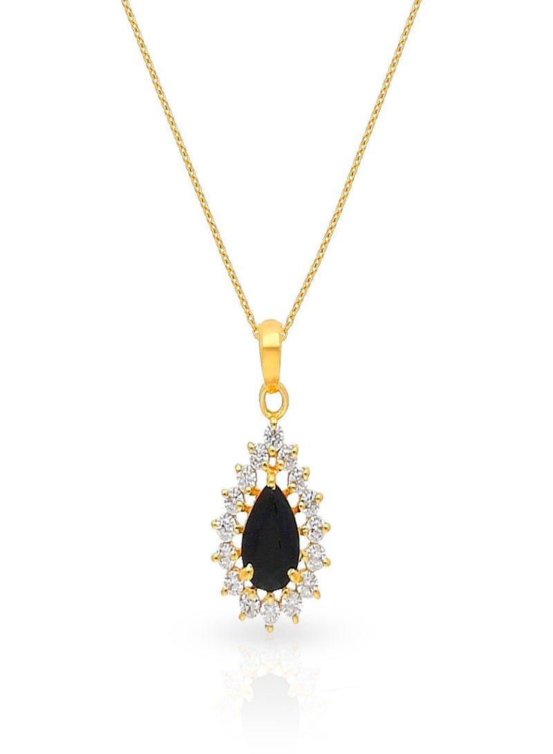 Malabar Gold and Diamonds Malabar Gold and Diamonds 22 Carat 916 Purity Gemstone Pendant PGNDNA007PN6Y  - Image 1