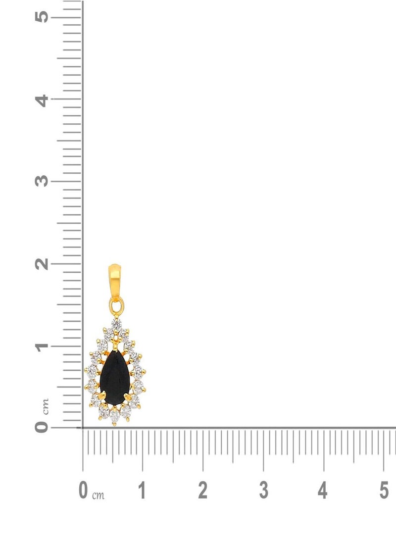Malabar Gold and Diamonds Malabar Gold and Diamonds 22 Carat 916 Purity Gemstone Pendant PGNDNA007PN6Y  - Image 5