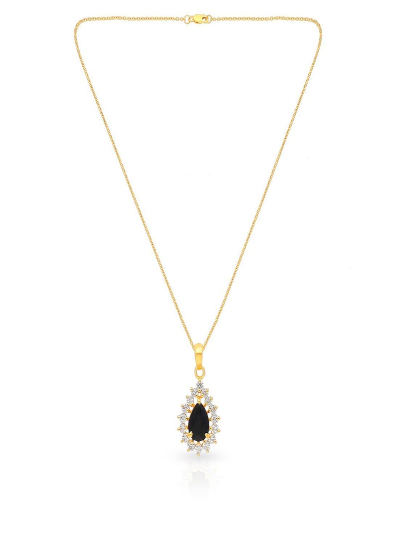 Malabar Gold and Diamonds Malabar Gold and Diamonds 22 Carat 916 Purity Gemstone Pendant PGNDNA007PN6Y  - Image 2