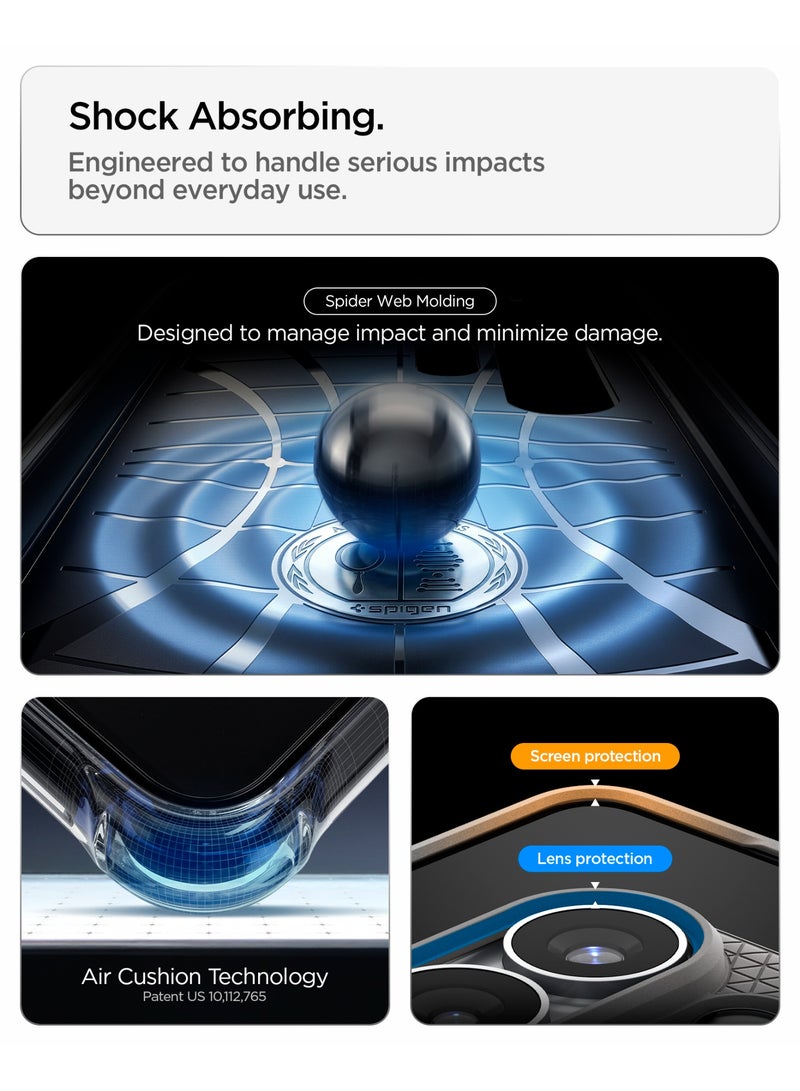 Spigen غطاء حماية سائل لجهاز سامسونج جالكسي S26 ألترا (2026) - رمادي رخام - Image 4