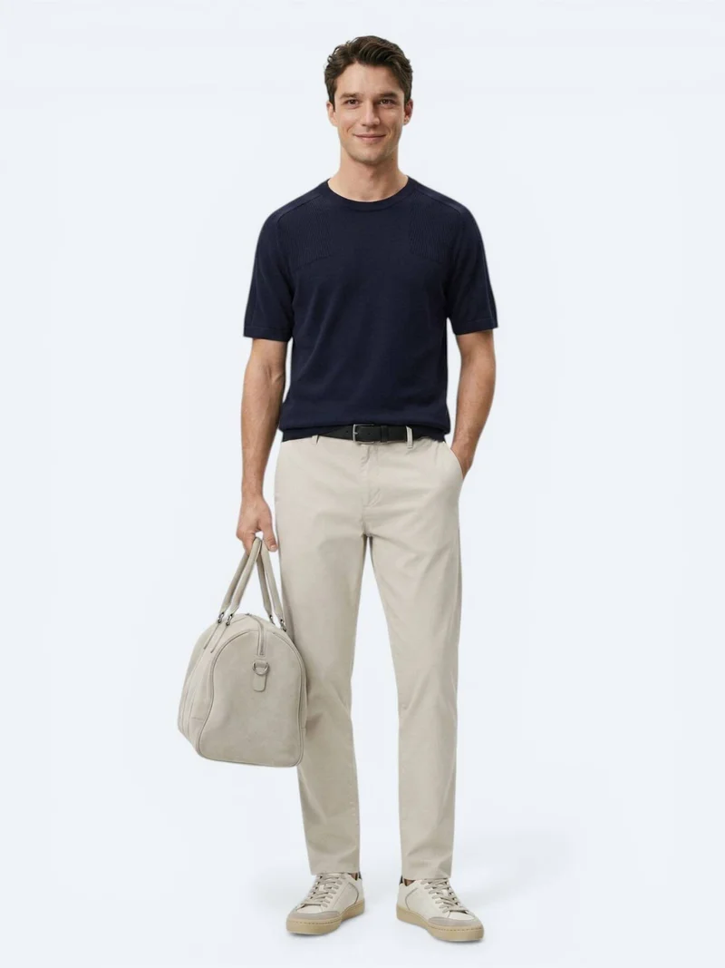 Kip Navy Blue Knitwear