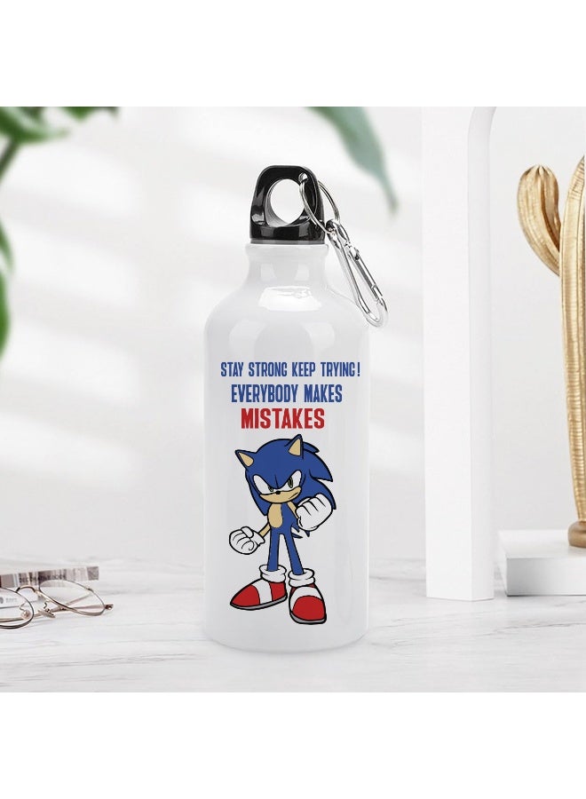 We Print, Your Gift School water bottle for boys, 500 ML, Lightweight school bottle, One sided printing - Image 1
