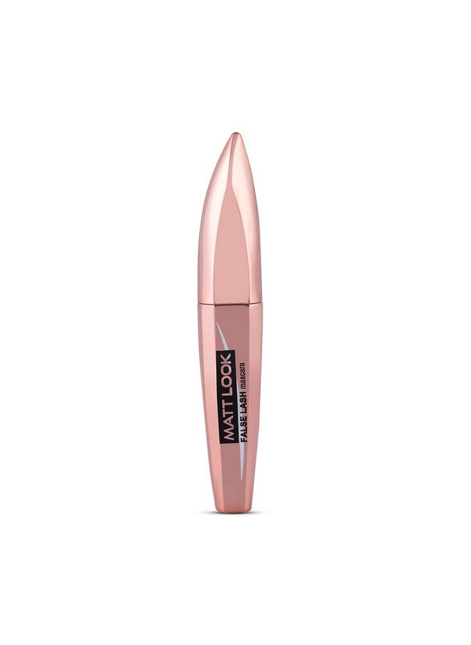 matt look Mattlook Eye Makeup Curl & Volume Waterproof False Lash Mascara, Black (12Ml)  - Image 2