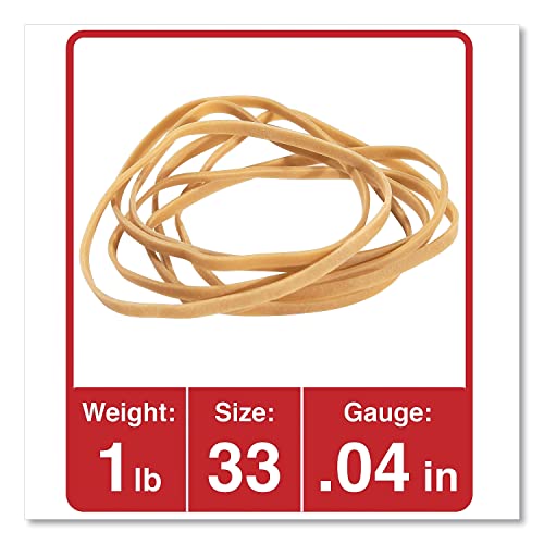 Universal® Rubber Bands, Size 33, 1Lb Pack - Image 2